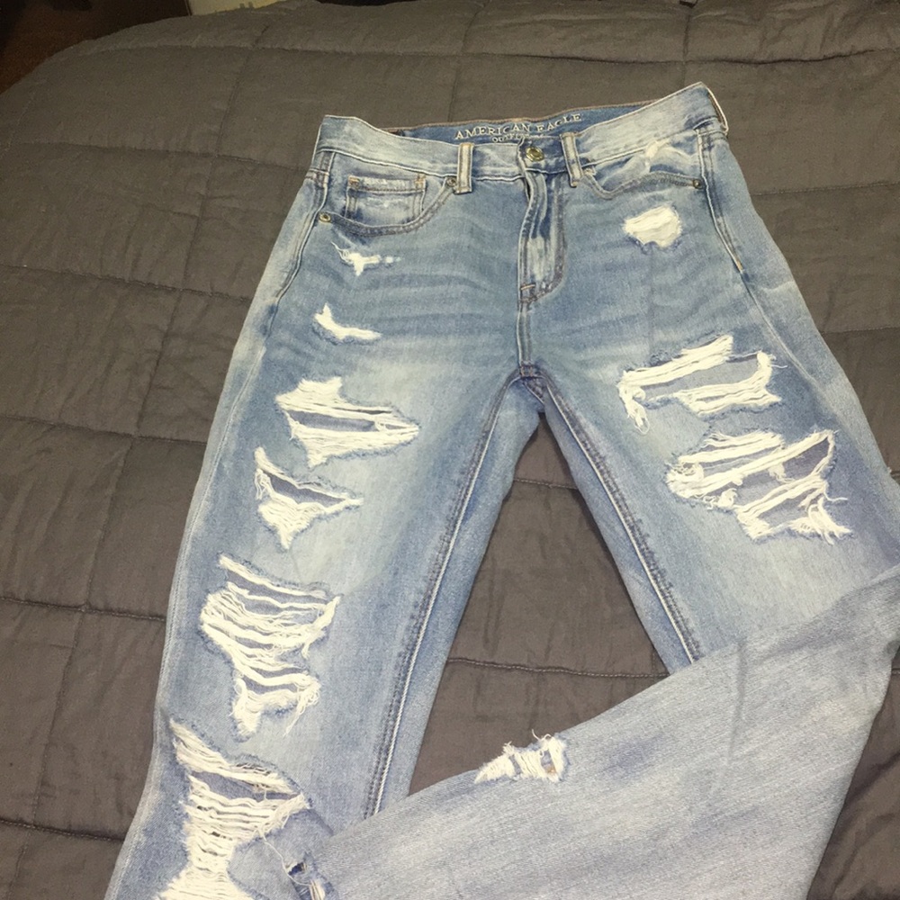 AE mom jeans!